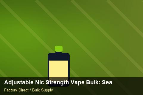 Adjustable Nic Strength Vape Bulk — Adjustable Nic Strength Vape Bulk: Seasonal Planning — Shelf Life photo 1