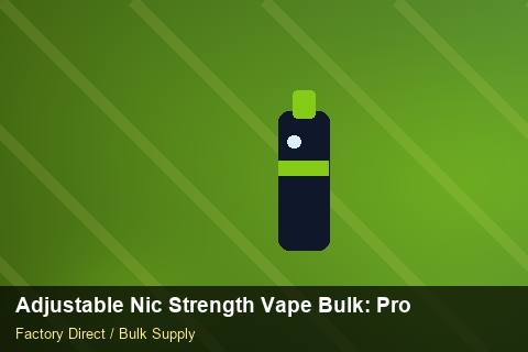 Adjustable Nic Strength Vape Bulk — Adjustable Nic Strength Vape Bulk: Product Launch Playbook — Shelf Life photo 2