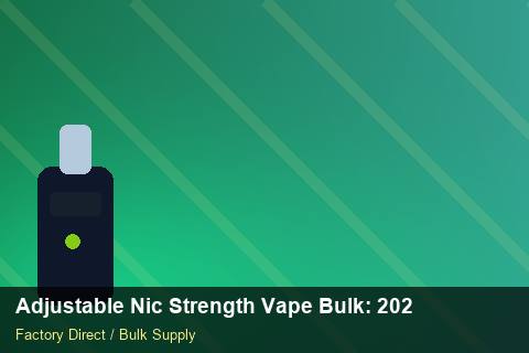 Adjustable Nic Strength Vape Bulk — Adjustable Nic Strength Vape Bulk: 2026 Buyer's Handbook — Storage Tips photo 2