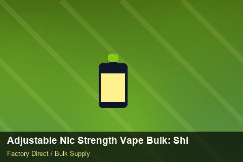 Adjustable Nic Strength Vape Bulk — Adjustable Nic Strength Vape Bulk: Shipping & Logistics — Storage Tips photo 2