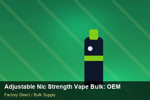 Adjustable Nic Strength Vape Bulk — Adjustable Nic Strength Vape Bulk: OEM & ODM Service — Storage Tips photo 2