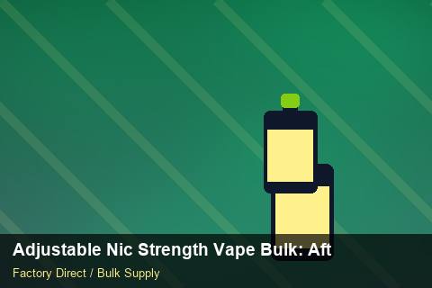 Adjustable Nic Strength Vape Bulk — Adjustable Nic Strength Vape Bulk: After-Sales Support — Storage Tips photo 2