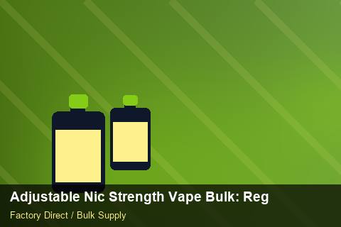 Adjustable Nic Strength Vape Bulk — Adjustable Nic Strength Vape Bulk: Regulatory Update — Storage Tips photo 1