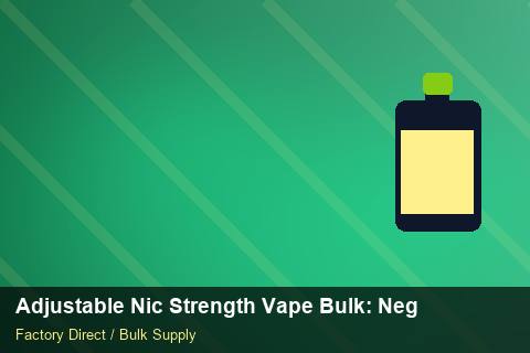 Adjustable Nic Strength Vape Bulk — Adjustable Nic Strength Vape Bulk: Negotiation Tips — Storage Tips photo 2