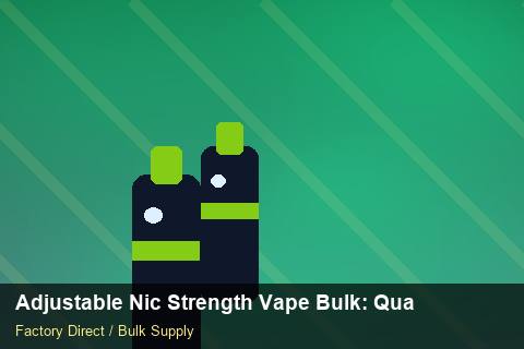 Adjustable Nic Strength Vape Bulk — Adjustable Nic Strength Vape Bulk: Quality Control Process — Storage Tips photo 1