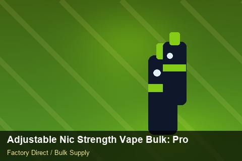 Adjustable Nic Strength Vape Bulk — Adjustable Nic Strength Vape Bulk: Production Capacity — Storage Tips photo 2