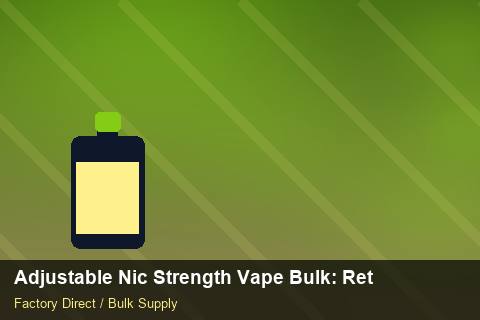 Adjustable Nic Strength Vape Bulk — Adjustable Nic Strength Vape Bulk: Returns & Warranty — Storage Tips photo 2