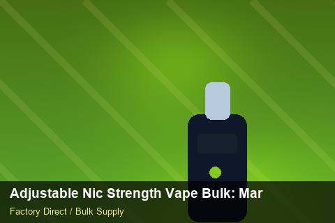 Adjustable Nic Strength Vape Bulk — Adjustable Nic Strength Vape Bulk: Margin Calculator — Storage Tips photo 2