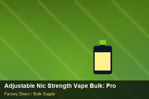 Adjustable Nic Strength Vape Bulk — Adjustable Nic Strength Vape Bulk: Procurement Checklist — Storage Tips photo 1