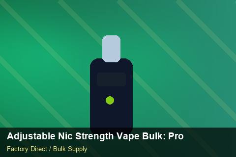 Adjustable Nic Strength Vape Bulk — Adjustable Nic Strength Vape Bulk: Product Launch Playbook — Storage Tips photo 1