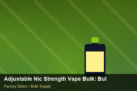 Adjustable Nic Strength Vape Bulk — Adjustable Nic Strength Vape Bulk: Bulk Supplier Guide — Warranty Terms photo 2
