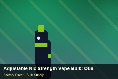Adjustable Nic Strength Vape Bulk — Adjustable Nic Strength Vape Bulk: Quality Inspection Checklist — Warranty Terms photo 2