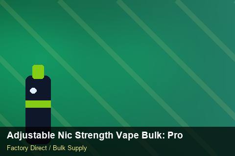 Adjustable Nic Strength Vape Bulk — Adjustable Nic Strength Vape Bulk: Procurement Strategy — Warranty Terms photo 2