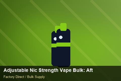 Adjustable Nic Strength Vape Bulk — Adjustable Nic Strength Vape Bulk: After-Sales Support — Warranty Terms photo 1