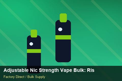Adjustable Nic Strength Vape Bulk — Adjustable Nic Strength Vape Bulk: Risk Management — Warranty Terms photo 1