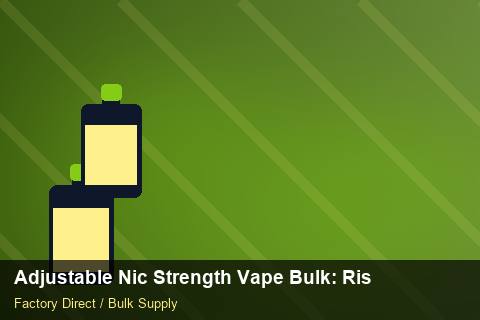 Adjustable Nic Strength Vape Bulk — Adjustable Nic Strength Vape Bulk: Risk Management — Warranty Terms photo 2