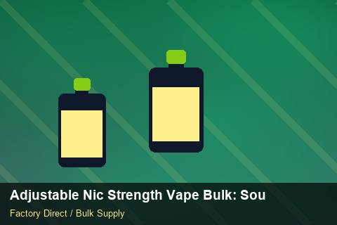 Adjustable Nic Strength Vape Bulk — Adjustable Nic Strength Vape Bulk: Sourcing Workflow — Warranty Terms photo 2