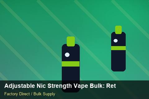 Adjustable Nic Strength Vape Bulk — Adjustable Nic Strength Vape Bulk: Returns & Warranty — Warranty Terms photo 1