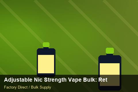 Adjustable Nic Strength Vape Bulk — Adjustable Nic Strength Vape Bulk: Returns & Warranty — Warranty Terms photo 2