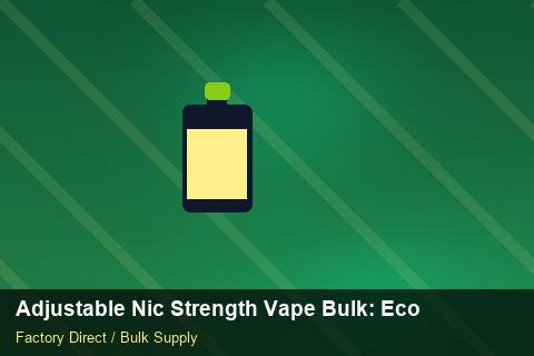 Adjustable Nic Strength Vape Bulk — Adjustable Nic Strength Vape Bulk: Eco-Friendly Materials — Warranty Terms photo 1
