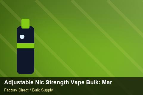 Adjustable Nic Strength Vape Bulk — Adjustable Nic Strength Vape Bulk: Market Comparison — Warranty Terms photo 2