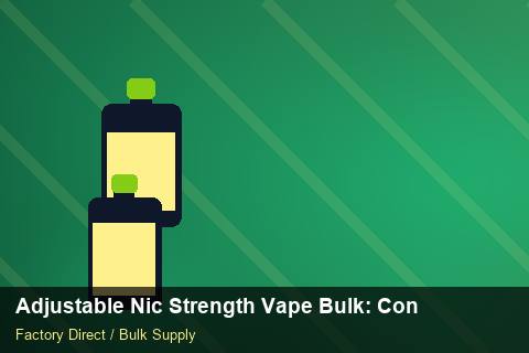 Adjustable Nic Strength Vape Bulk — Adjustable Nic Strength Vape Bulk: Contract Essentials — Warranty Terms photo 2