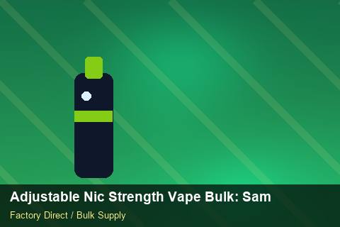 Adjustable Nic Strength Vape Bulk — Adjustable Nic Strength Vape Bulk: Sample Policy — Return Policy photo 1