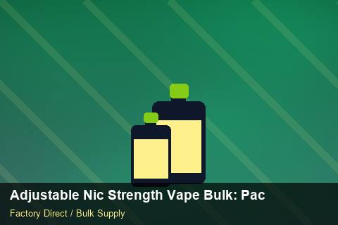 Adjustable Nic Strength Vape Bulk — Adjustable Nic Strength Vape Bulk: Packaging Standards — Return Policy photo 1