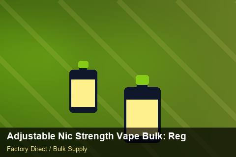 Adjustable Nic Strength Vape Bulk — Adjustable Nic Strength Vape Bulk: Regulatory Update — Return Policy photo 1