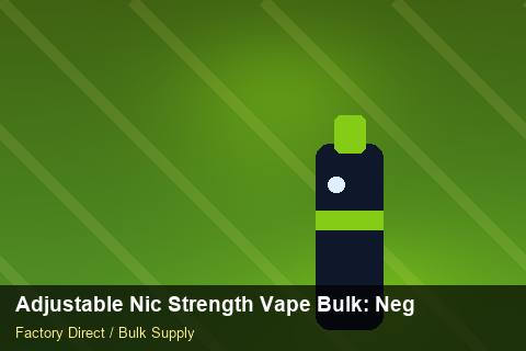 Adjustable Nic Strength Vape Bulk — Adjustable Nic Strength Vape Bulk: Negotiation Tips — Return Policy photo 1