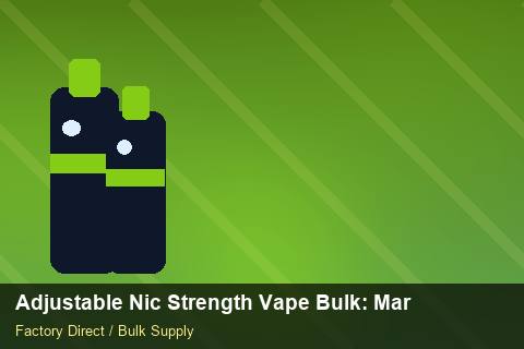 Adjustable Nic Strength Vape Bulk — Adjustable Nic Strength Vape Bulk: Market Comparison — Return Policy photo 2