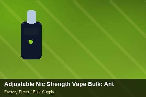 Adjustable Nic Strength Vape Bulk — Adjustable Nic Strength Vape Bulk: Anti-Counterfeit Measures — Return Policy photo 1