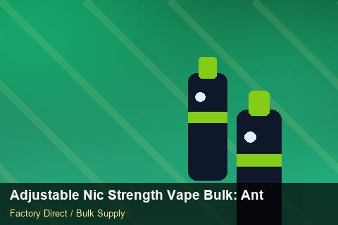 Adjustable Nic Strength Vape Bulk — Adjustable Nic Strength Vape Bulk: Anti-Counterfeit Measures — Return Policy photo 2