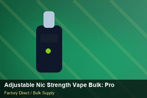 Adjustable Nic Strength Vape Bulk — Adjustable Nic Strength Vape Bulk: Product Launch Playbook — Return Policy photo 1