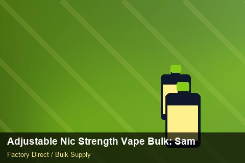 Adjustable Nic Strength Vape Bulk — Adjustable Nic Strength Vape Bulk: Sample Policy — Payment Options photo 2