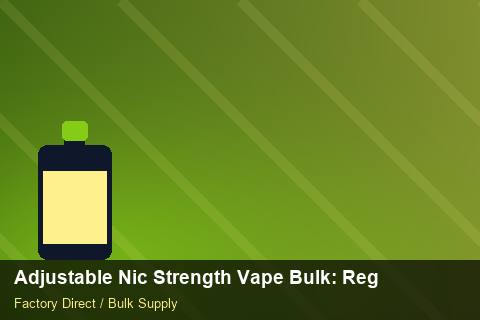 Adjustable Nic Strength Vape Bulk — Adjustable Nic Strength Vape Bulk: Regulatory Update — Payment Options photo 1