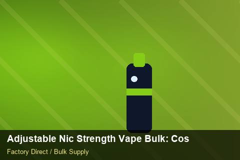 Adjustable Nic Strength Vape Bulk — Adjustable Nic Strength Vape Bulk: Cost Breakdown — Payment Options photo 2