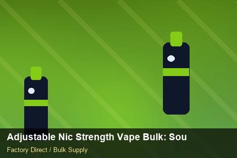 Adjustable Nic Strength Vape Bulk — Adjustable Nic Strength Vape Bulk: Sourcing Workflow — Payment Options photo 1