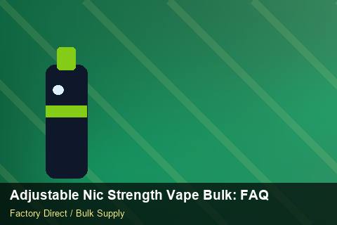 Adjustable Nic Strength Vape Bulk — Adjustable Nic Strength Vape Bulk: FAQ — Payment Options photo 2