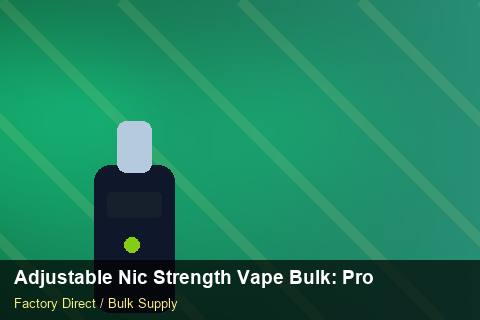 Adjustable Nic Strength Vape Bulk — Adjustable Nic Strength Vape Bulk: Procurement Checklist — Payment Options photo 2