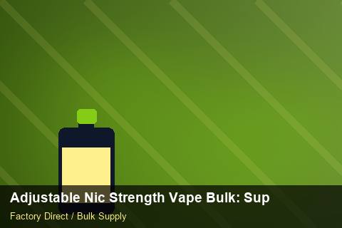 Adjustable Nic Strength Vape Bulk — Adjustable Nic Strength Vape Bulk: Supplier Vetting — Payment Options photo 2