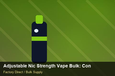 Adjustable Nic Strength Vape Bulk — Adjustable Nic Strength Vape Bulk: Contract Essentials — Payment Options photo 1
