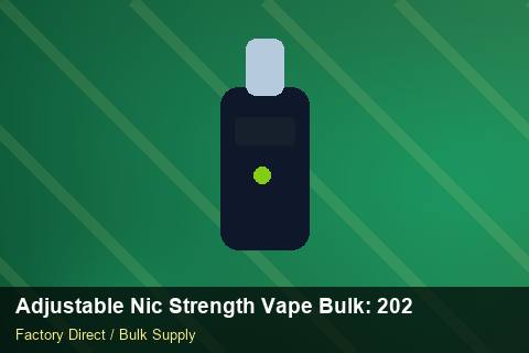 Adjustable Nic Strength Vape Bulk — Adjustable Nic Strength Vape Bulk: 2026 Buyer's Handbook — Currency Risk photo 2
