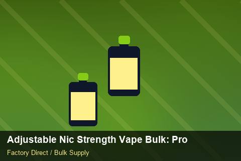 Adjustable Nic Strength Vape Bulk — Adjustable Nic Strength Vape Bulk: Procurement Strategy — Currency Risk photo 1