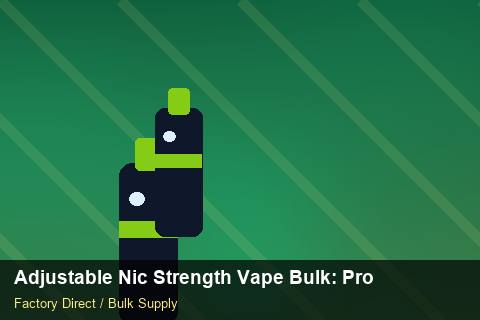 Adjustable Nic Strength Vape Bulk — Adjustable Nic Strength Vape Bulk: Procurement Strategy — Currency Risk photo 2
