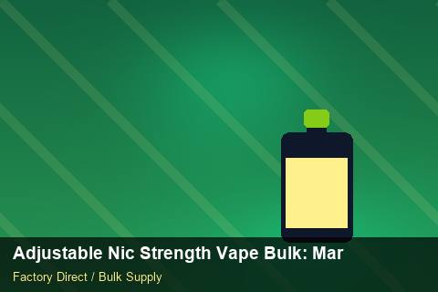 Adjustable Nic Strength Vape Bulk — Adjustable Nic Strength Vape Bulk: Market Trends 2026 — Currency Risk photo 1