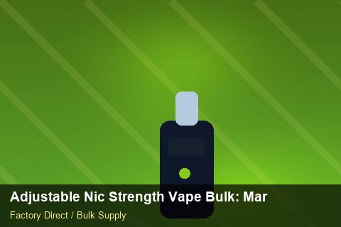 Adjustable Nic Strength Vape Bulk — Adjustable Nic Strength Vape Bulk: Market Trends 2026 — Currency Risk photo 2