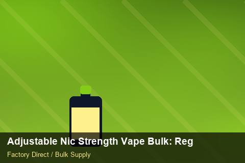 Adjustable Nic Strength Vape Bulk — Adjustable Nic Strength Vape Bulk: Regulatory Update — Currency Risk photo 1