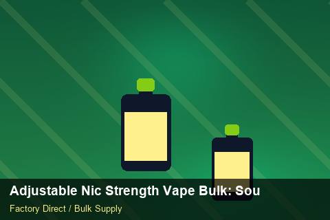 Adjustable Nic Strength Vape Bulk — Adjustable Nic Strength Vape Bulk: Sourcing Workflow — Currency Risk photo 2