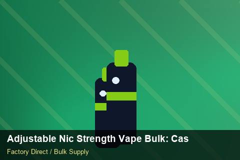 Adjustable Nic Strength Vape Bulk — Adjustable Nic Strength Vape Bulk: Case Studies — Currency Risk photo 1